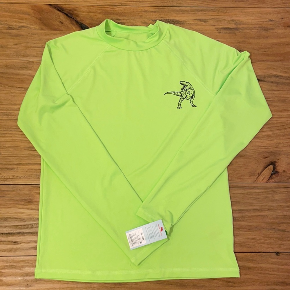NWT Boy’s Size XL 16 Cat & Jack Swim Shirt